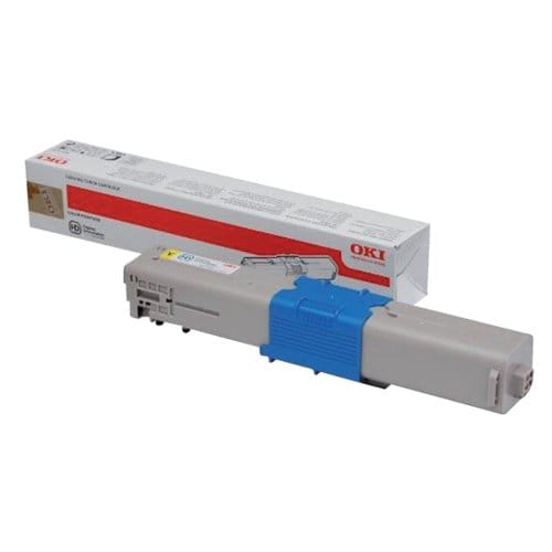 OKI 46490401 toner cartridge geel (origineel)