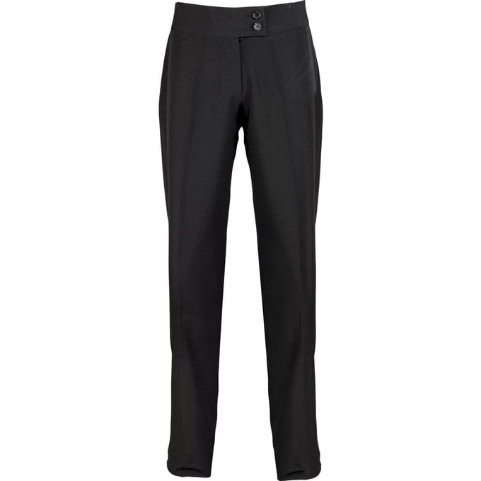 Premier Iris Dames/Dames Rechte Been Formele Broek / Werkkleding (Zwart)