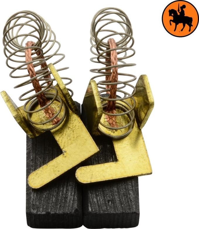 Koolborstelset voor Rupes Polijstmachine LH33E - 6x9x20mm - Vervangt 4770