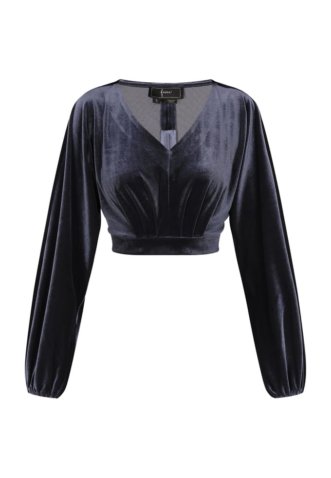 Faina Blouse Dames grijs