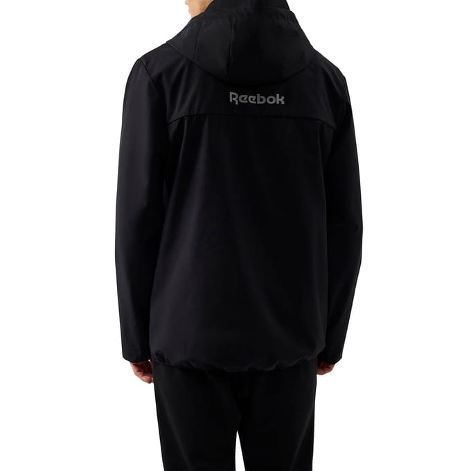 Reebok Heren Burbage Overhead Windrunner Jacket (Zwart)
