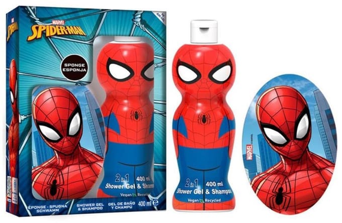 spiderman badset met spons