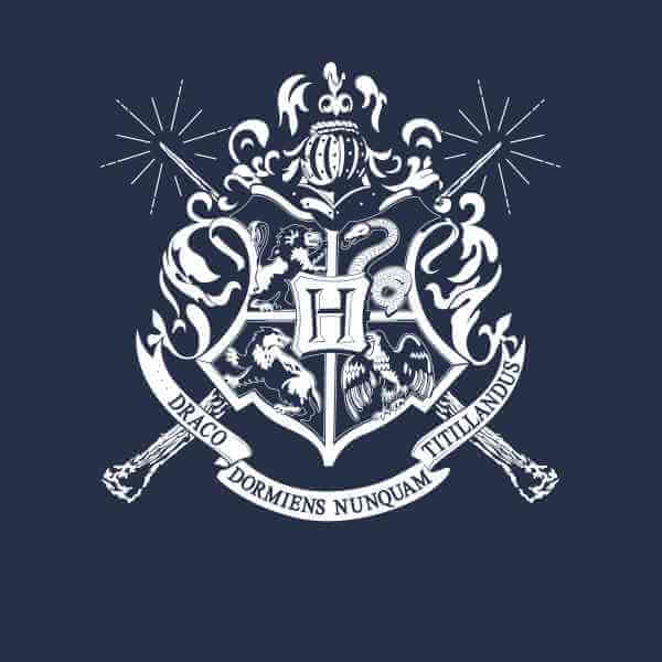 Harry Potter Hogwarts T-shirt - Navy - S
