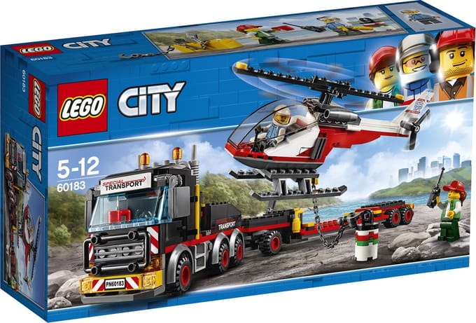 LEGO City Zware-vrachttransporteerder 60183