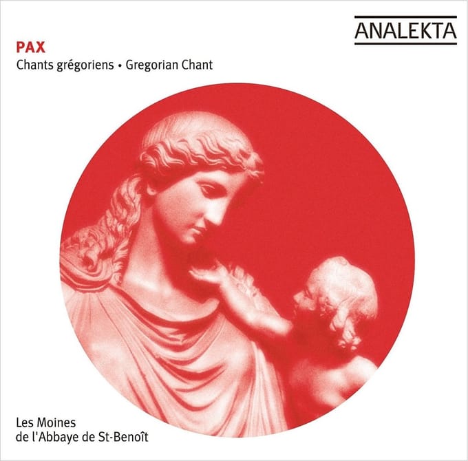 Le Chœur des Moines de l’Abbaye bénédictine de Saint-Benoît-du-Lac - Pax: Gregorian Chant on The Theme of Peace (CD)