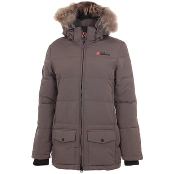 Parka Jas Peak Mountain Doudoune de ski vraie fourrure femme ATOLE