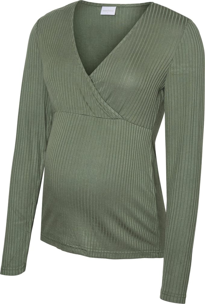 Mama Licious Blouse Regular fit V-Hals Top