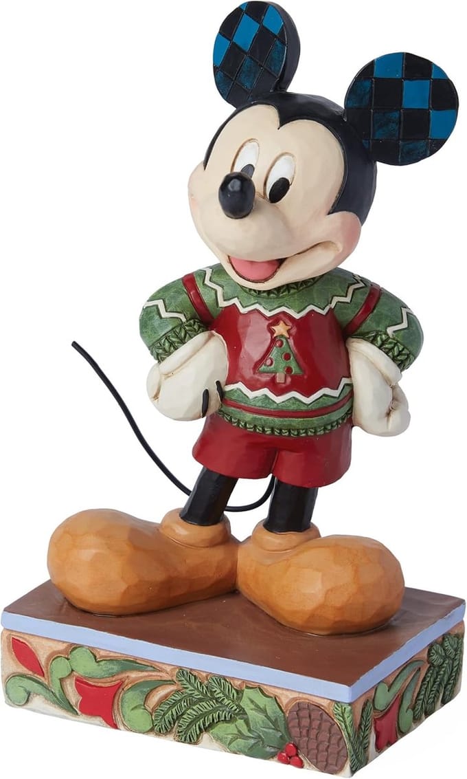 Mickey Mouse Kersttrui 14 cm