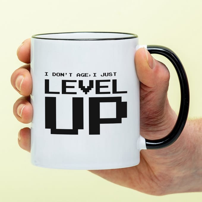 Mok I Dont Age, I Just Level Up van Ditverzinjeniet.nl
