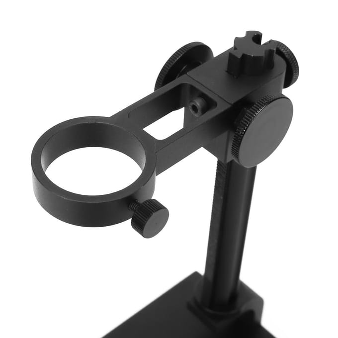 Verstelbare Aluminiumlegering Standaard Beugel Digitale Elektronenmicroscoop Houder AccessoireZwart zwart