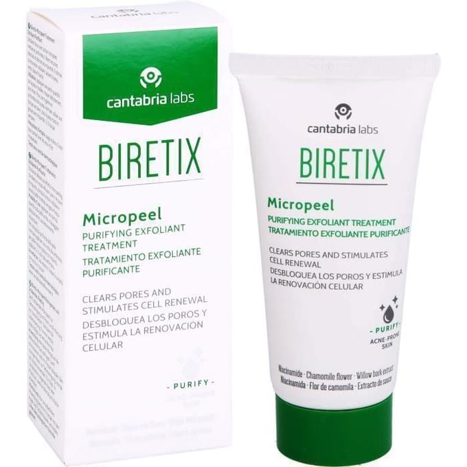 BIRETIX Micropeel Exfoliërende Reiniger, 50 ml