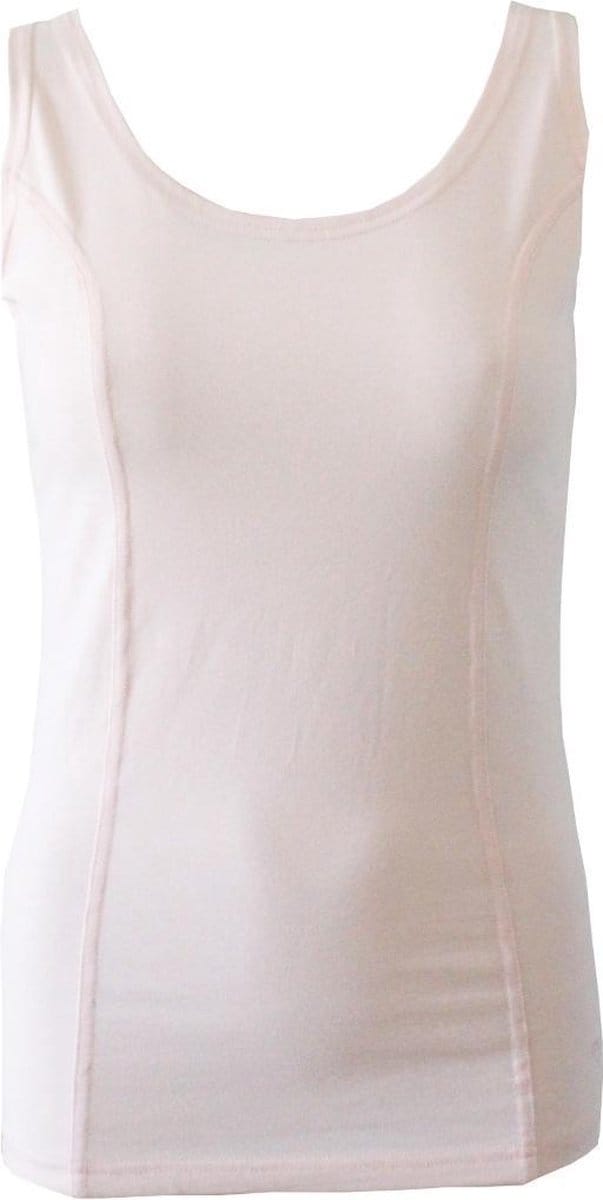 MOOI! Company - Basis Top Amelia  - Top met brede bandjes - Aansluitend model - Kleur  Pink - S