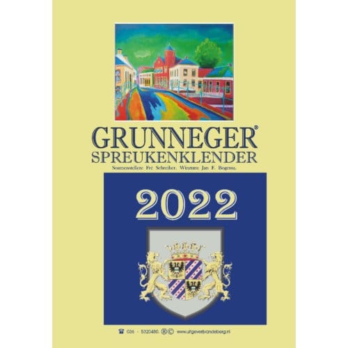Grunneger Spreukenklender 2022 - Fré Schreiber