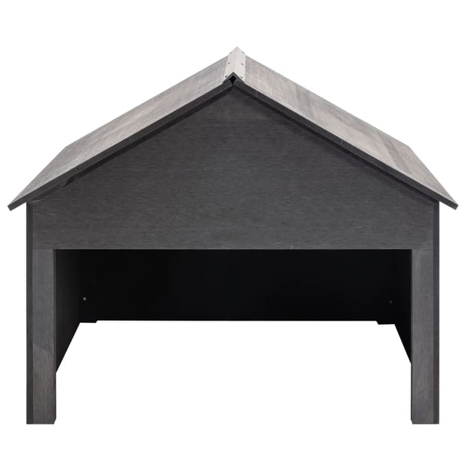 vidaXL - Overkapping - voor - grasmaaier - 80x80x70 - cm - HKC