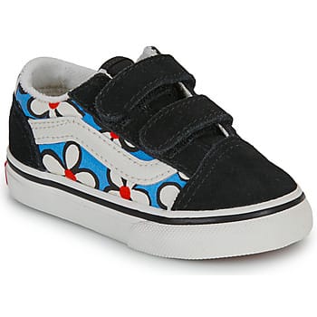 Lage Sneakers Vans Old Skool V PAINTED FLORAL Bright Azure
