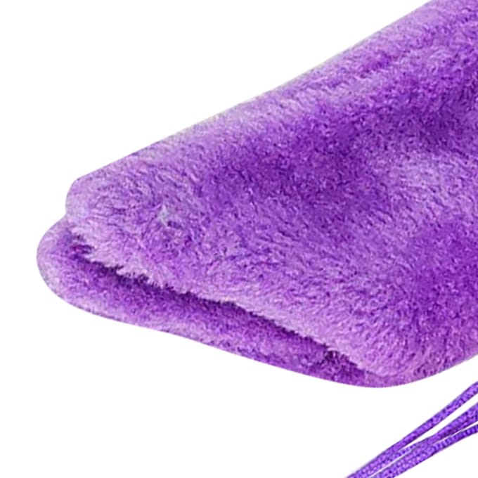 Hoek Fleece Vogeldeken Comfortabel Warm Vogel Schuilplaats Bed Papegaai Deken voor Herfst Winter Klein paars