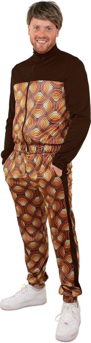 Retro Trainingspak 60's Heren - Maat XS