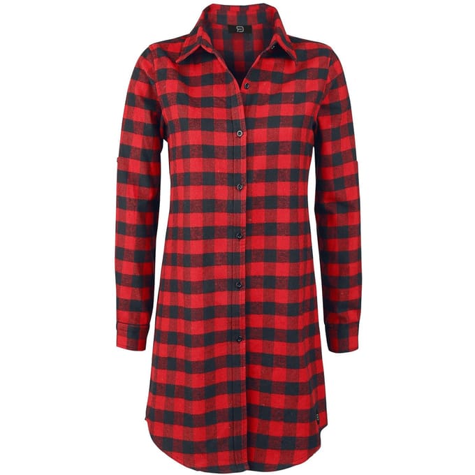 R.E.D. by EMP Longsleeve - Cowgirls Don't Cry - S tot 5XL - voor Vrouwen - rood-zwart