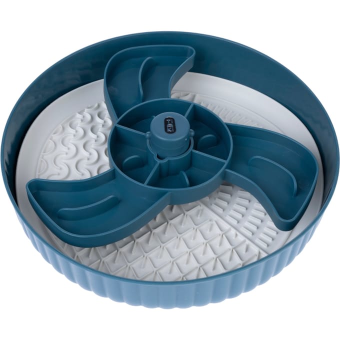 TIAKI Slow Feeder Helice 1000ml Ø25,5cm hond