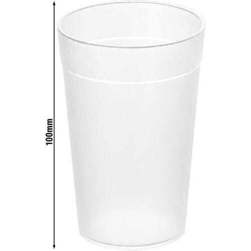 GGM Gastro (200 Stück) Polycarbonatglas - Milchig - 200ml