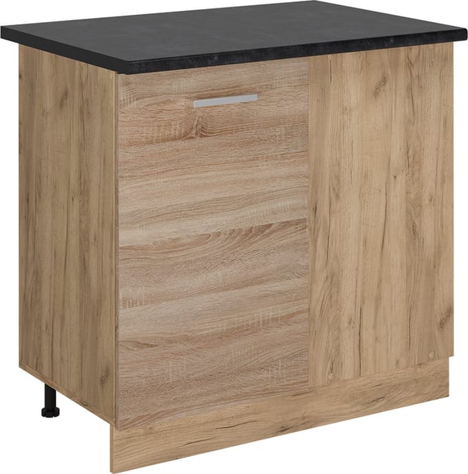 Vicco R-Line Hoekkast – 86 cm, WB Antraciet Sonoma