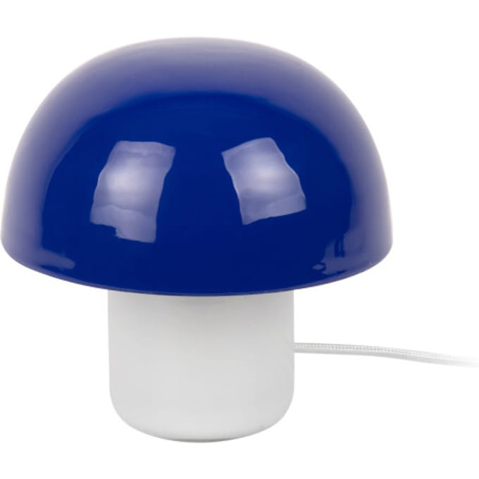 Leitmotiv tafellamp nuevo mini mushroom cobalt blue