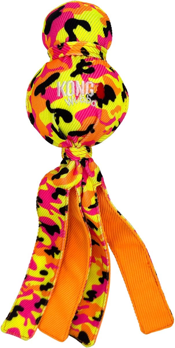 Kong Wubba™ Ballistic High-Viz - Werpspeelgoed - 33.02x9.53x7.62 cm Multi-Color L