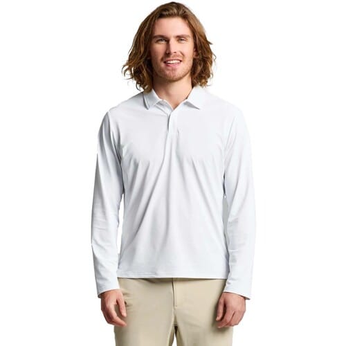 Slam Tech Pique Polo Ls - Sportswear - Volwassen