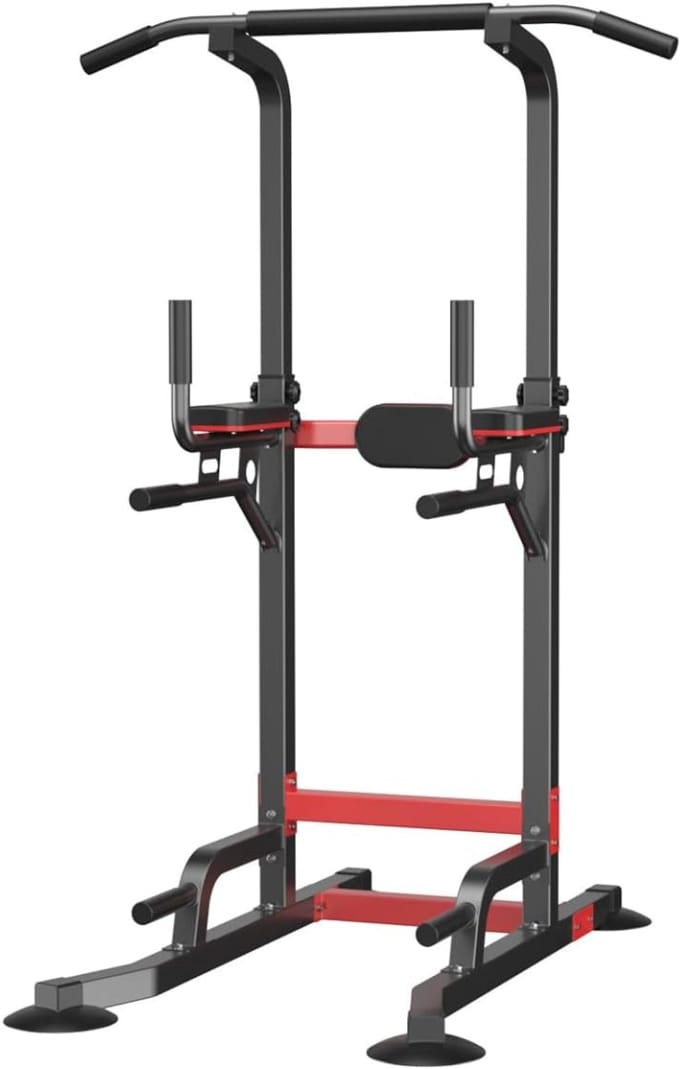 Core® Pull Up Station - Fitness - Zwart- 220cm x 56cm x 220cm