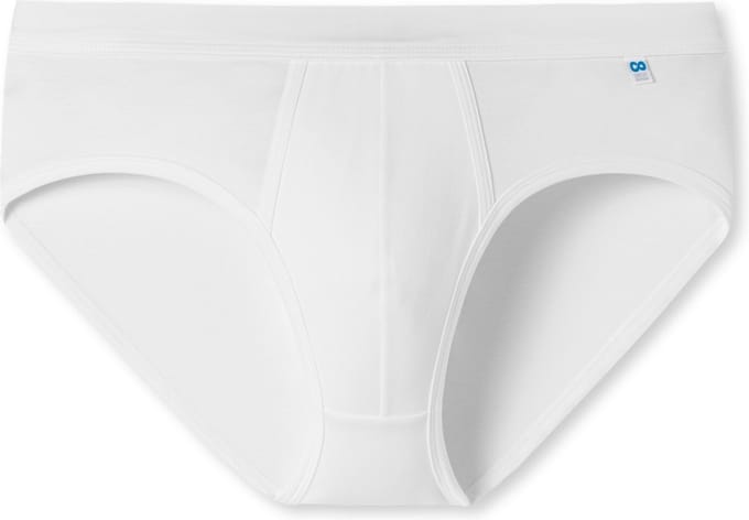 SCHIESSER Long Life Cotton midi-slip (1-pack) - met gulp - wit