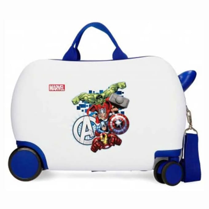 Marvel All Avengers Attack 24l Reistas Met Wielen Wit