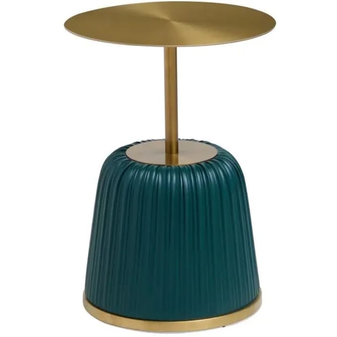 Bijzettafel Egle End Table Green Ø 40×55 cm