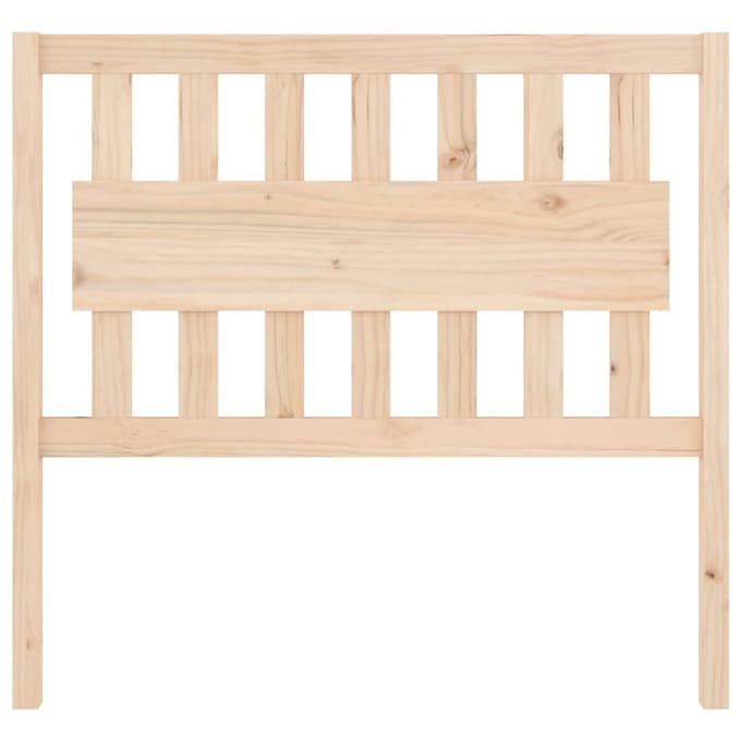 vidaXL - Hoofdbord - 105,5x4x100 - cm - massief - grenenhout