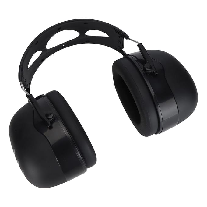Geluidsreducerende oorkappen Gehoorbescherming Geluidsdichte oorkappen NRR 37dB voor de bouw black
