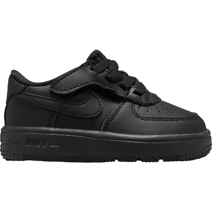 Nike Air Force Babyschoenen - Zwart - Maat 21 - Leer