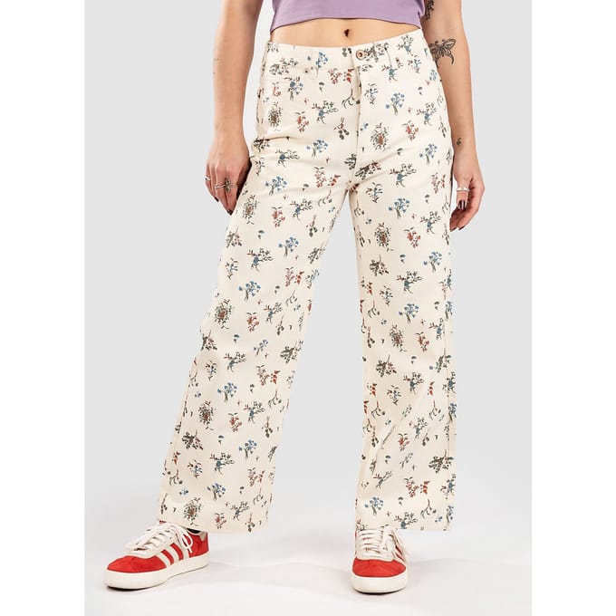 Brixton Margo Cropped 5 Pocket Broek wit