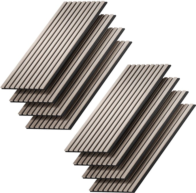 Vicco Akoestisch paneel Sonoa, Bruin, 8 stuks