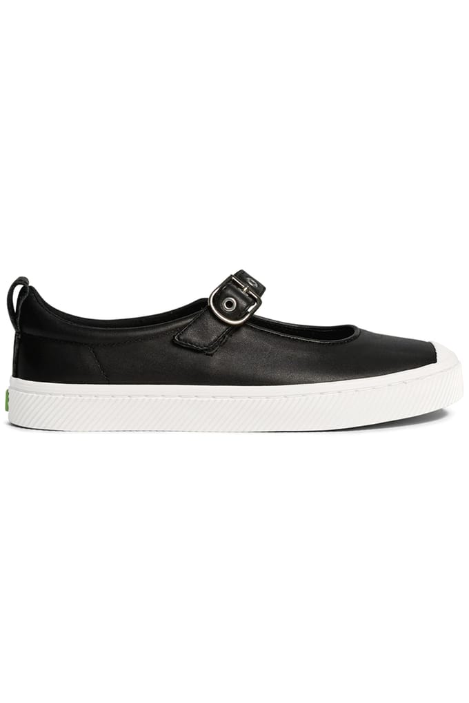 Cariuma Oca Leather Mary Jane Black Napa Größe: 43 | Trainers Outlet | Unisex | Schwarz