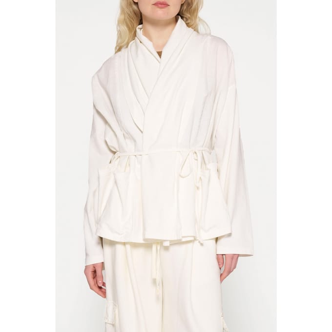 10DAYS Wellness Jacket Ecru Größe: M | Jacken Outlet | Damen | Braun