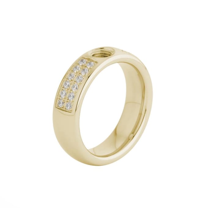 Melano Vivid Ring Vicky CZ Goud | Maat 52