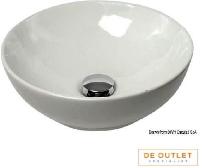 Ceramische ronde wasbak 410 mm 50.188.99