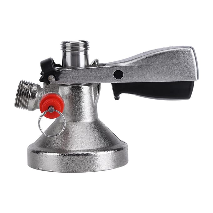 G Type Keg RVS Koppeling Tapbier Dispenser Brouw met Luchtklep Thuis gray