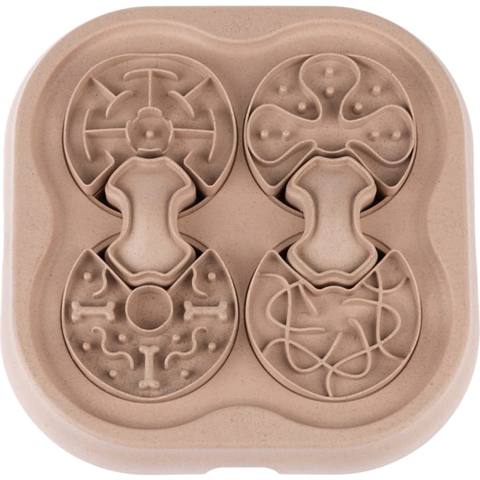 TIAKI Slim Speelgoed Trage Voedingspuzzel - L 34,8 x B 34,8 x H 5,7 cm