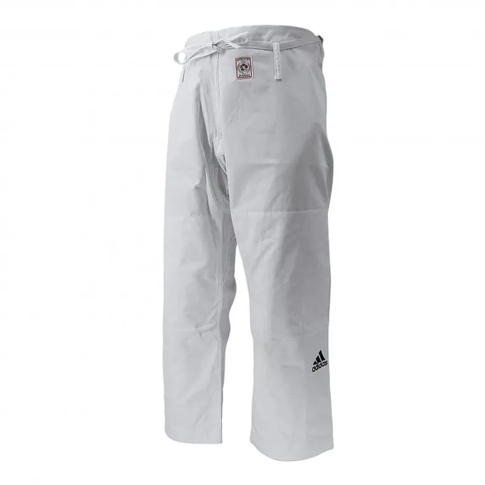 Judobroek Adidas | IJF-goedgekeurd | Wit (Maat: 165)