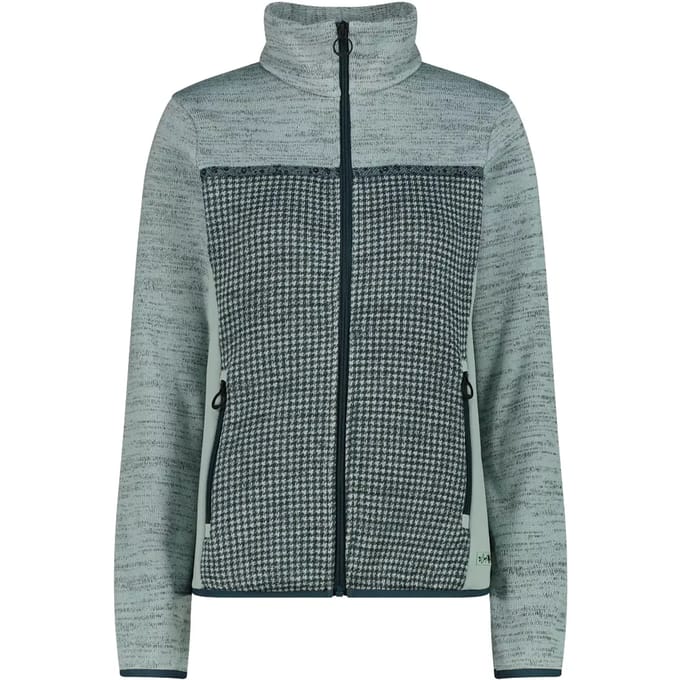 Dames technische gebreide zip-up fleece CMP