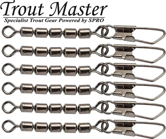Trout Master 5 Barrel Snap Swivel 18
