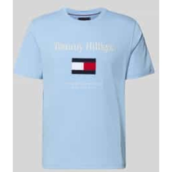 Regular fit T-shirt van puur katoen