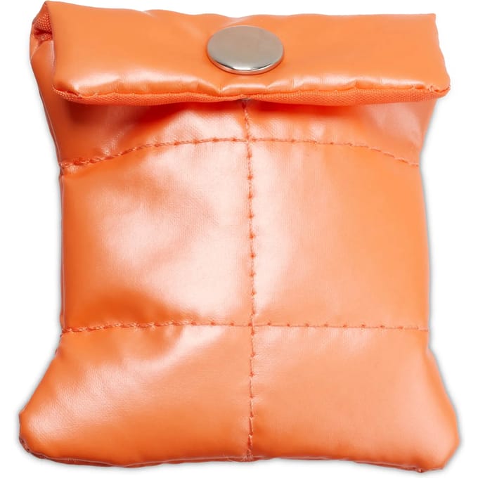 Jibbitz Crocs Orange Puffy Pouch