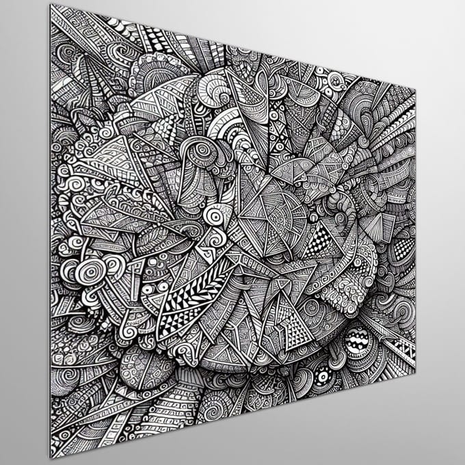 Kunstprint | Wanddecoratie | Dibond | 50 × 50 cm