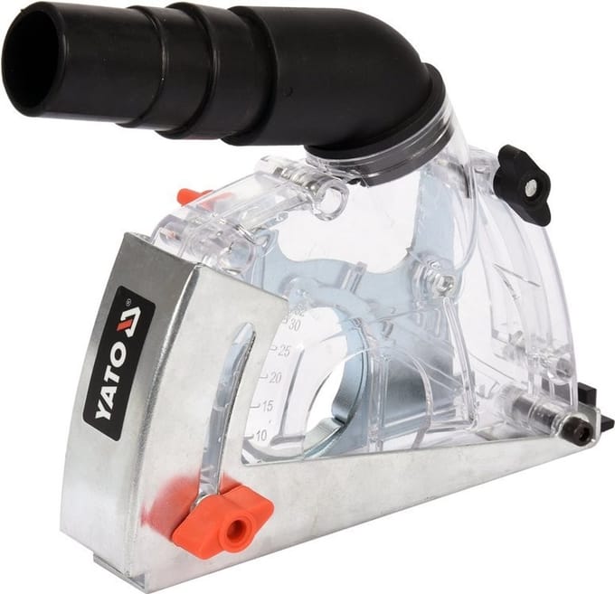 Yato YT-82992 - Stofbeschermkap - 125mm - Instelbaar - Transparante Behuizing